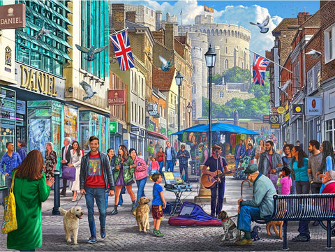 Artwork: Wandering Through Windsor – 1000 Piece Jigsaw Puzzle (Gibsons)