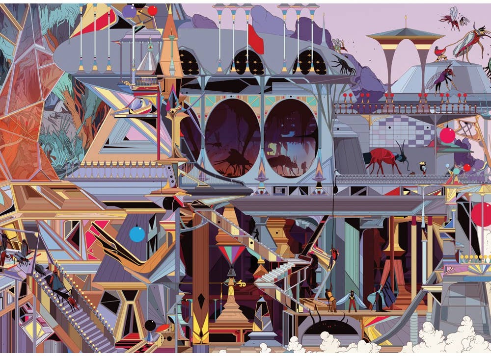 Artwork: Outpost – 1000 Piece Jigsaw Puzzle (Cloudberries)