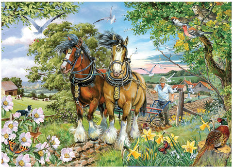 Artwork: Strength & Beauty by Barry Hall – 250 Piece XL Jigsaw Puzzle (House of Puzzles)