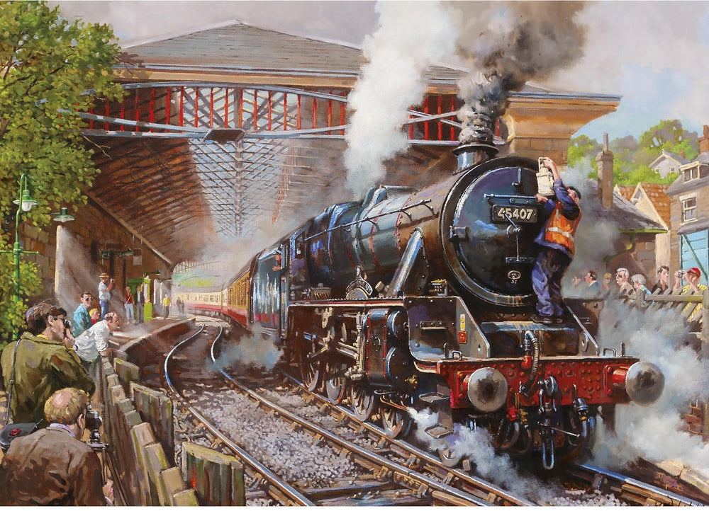 Artwork: Pickering Station – 1000 Piece Jigsaw Puzzle (Gibsons)