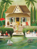 Artwork: Splendid Summer Home - 500 Piece Jigsaw Puzzle (New York Puzzle Company)