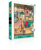 Box, turned right: Christmas Attic – 1000 Piece Jigsaw Puzzle (New York Puzzle Company)