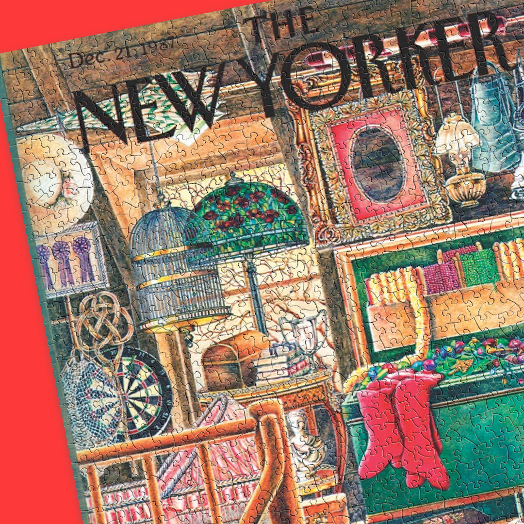Made up: Christmas Attic – 1000 Piece Jigsaw Puzzle (New York Puzzle Company)