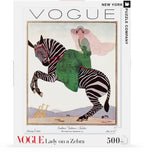 Box, straight on: Lady on a Zebra – 1000 Piece Jigsaw Puzzle (New York Puzzle Company)