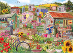 Artwork: Life on the Allotment – 500 XL Piece Jigsaw Puzzle (Gibsons)