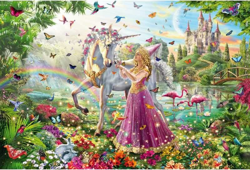 Artwork: Fairy in the Enchanted Forest – 200 Piece Jigsaw Puzzle (Schmidt)