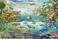 Artwork: Discover the Dinosaurs – 200 Piece Jigsaw Puzzle (Schmidt)