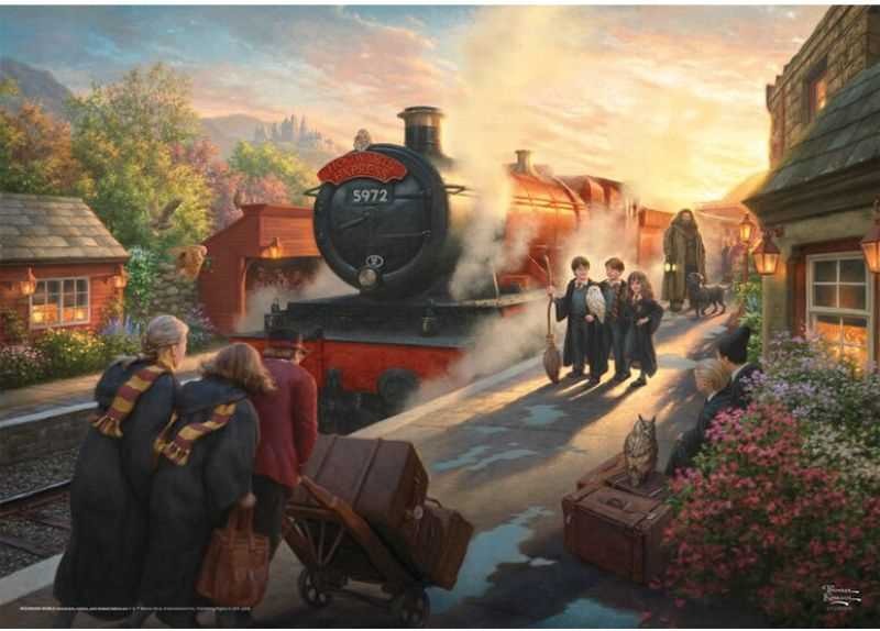 Artwork: Harry Potter: Hogwarts Express – 1000 Piece Jigsaw Puzzle (Schmidt)