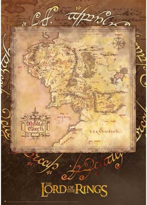 Artwork: The Lord of the Rings: Middle Earth – 1000 Piece Jigsaw Puzzle (Schmidt)