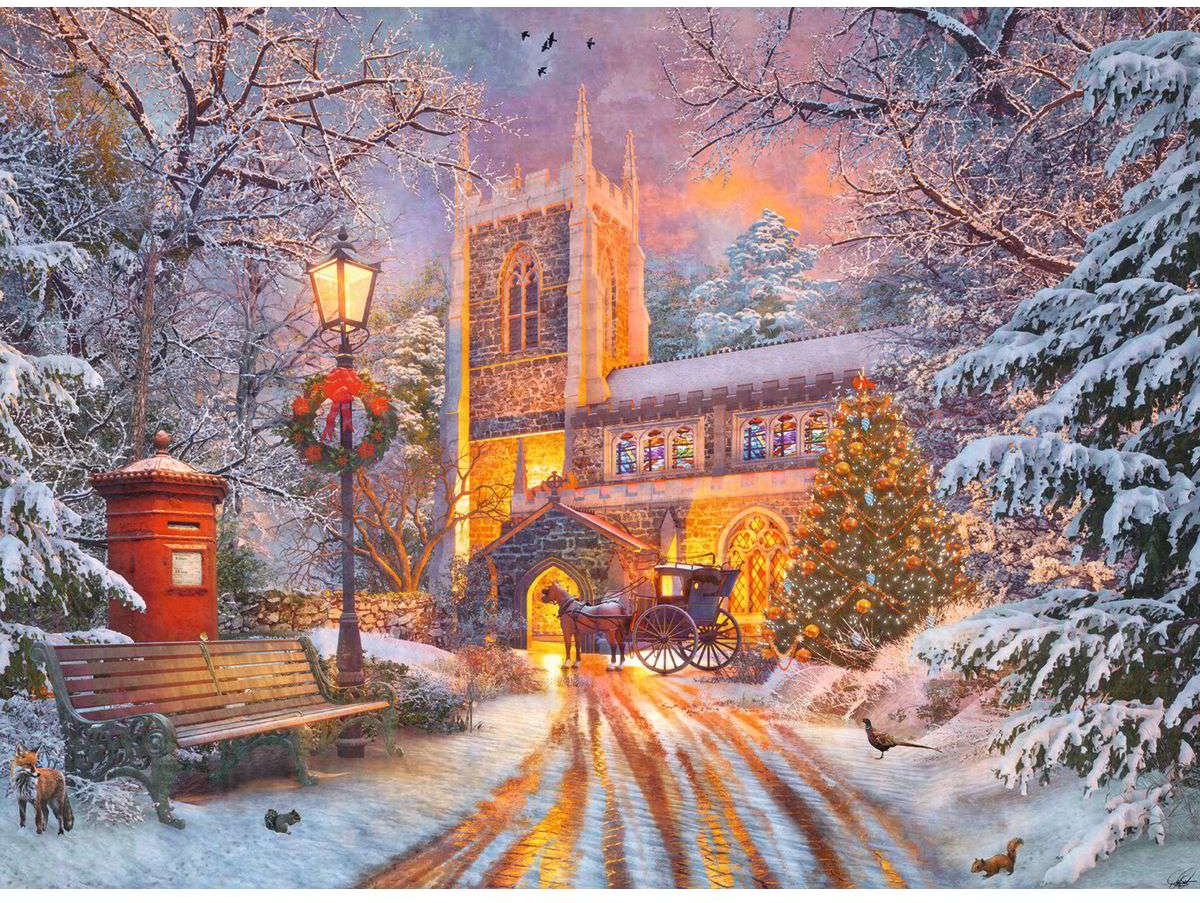 Artwork: Magical Christmas Starline – 500 Piece Jigsaw Puzzle (Ravensburger)