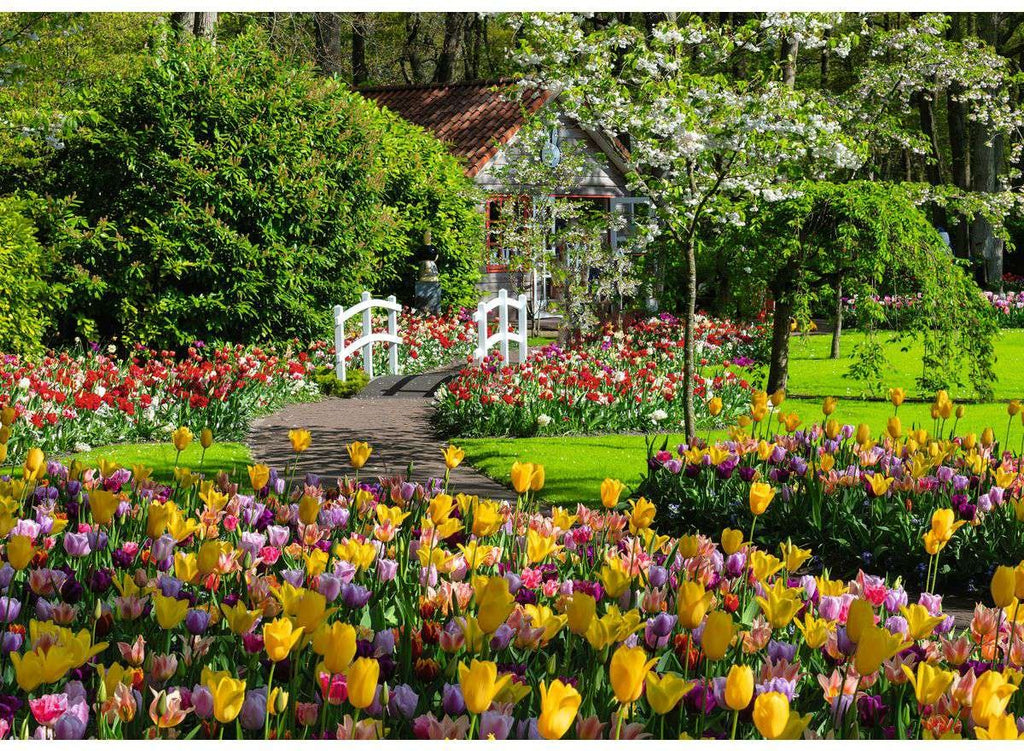 Artwork: Beautiful Gardens – Netherlands – 1000 Piece Jigsaw Puzzle (Ravensburger)