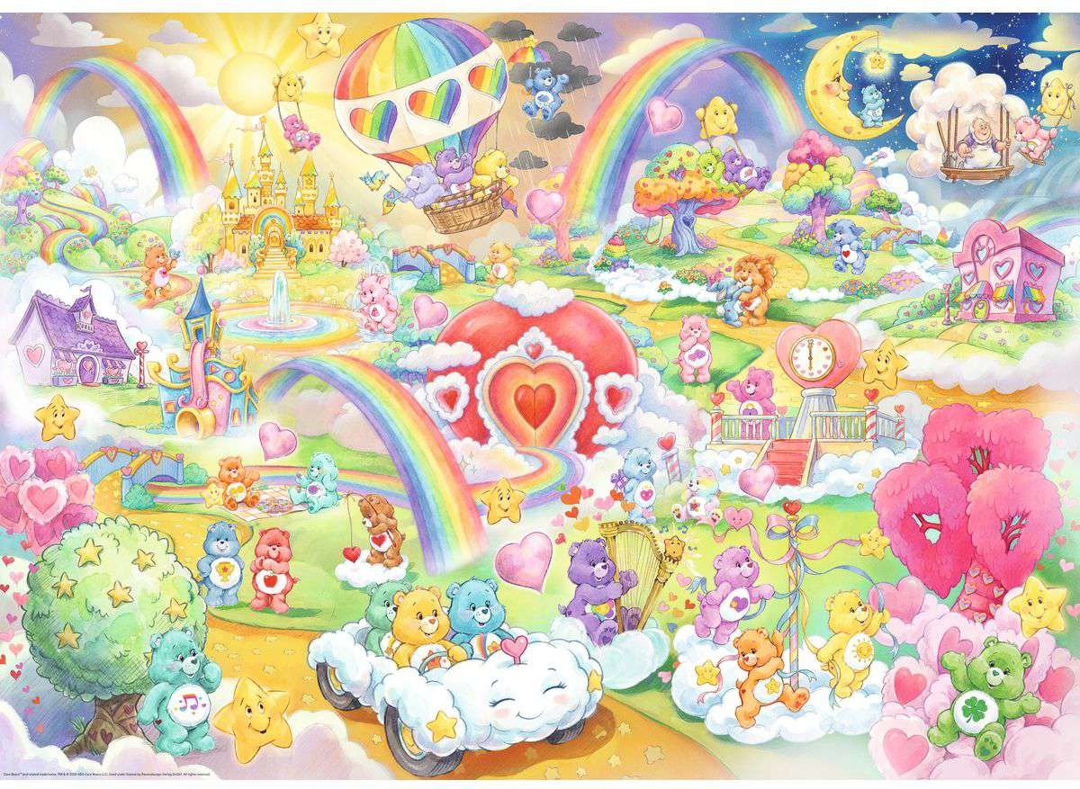 Artwork: Care Bears - 1000 Piece Jigsaw Puzzle (Ravensburger)