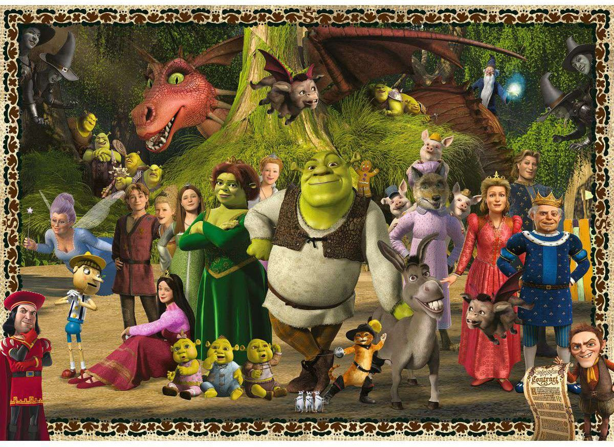 Artwork: Shrek - 1000 Piece Jigsaw Puzzle (Ravensburger)