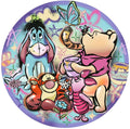 Artwork: Winnie the Pooh, Circular - 100 Years of Wonder - 500 Piece Round Jigsaw Puzzle (Ravensburger)
