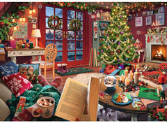 Artwork: My Haven No.14 - Christmas Shed - 1000 Piece Jigsaw Puzzle (Ravensburger)