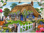 Artwork, puzzle 4 of 4: Happy Days No.10 Country Gardens - 4 x 500 Piece Jigsaw Puzzle (Ravensburger)