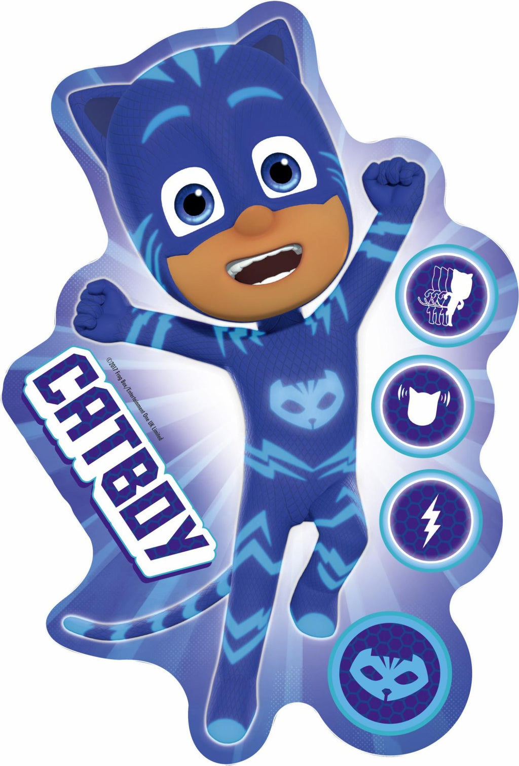 Artwork, puzzle 4 of 4: Ravensburger PJ Masks 4 Large Shaped Jigsaw Puzzles (10,12,14,16pc)
