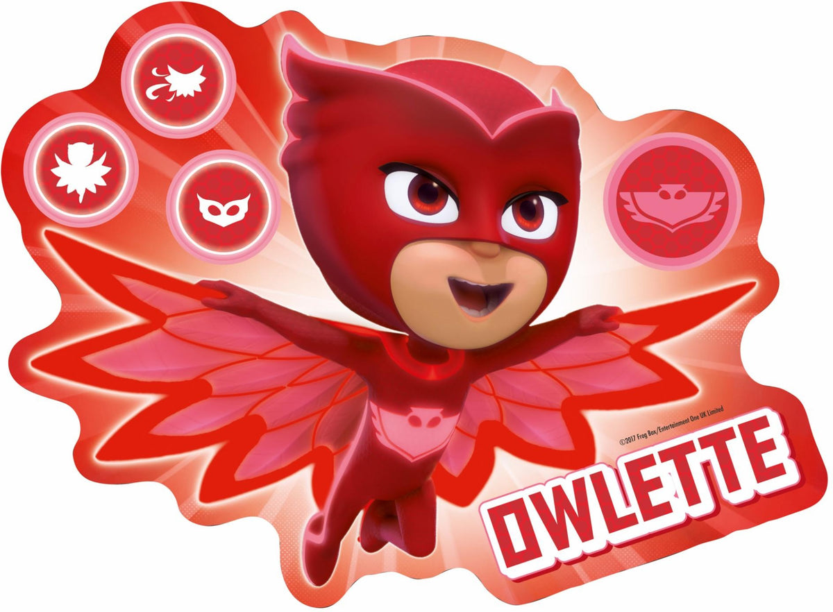 Artwork, puzzle 1 of 4: Ravensburger PJ Masks 4 Large Shaped Jigsaw Puzzles (10,12,14,16pc)