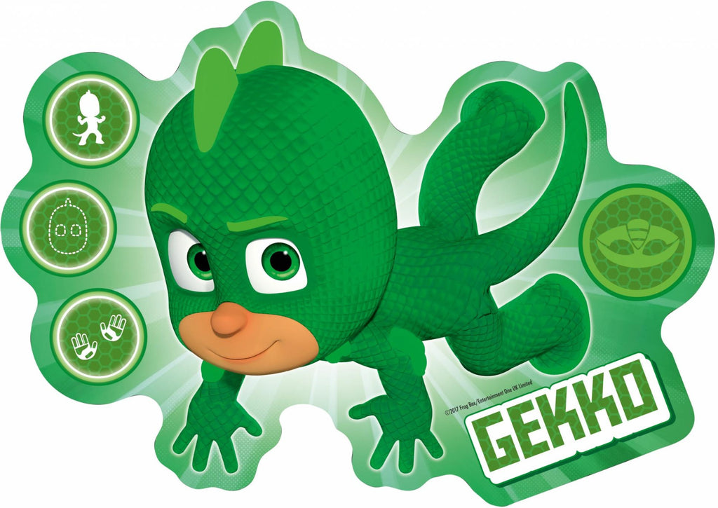 Artwork, puzzle 2 of 4: Ravensburger PJ Masks 4 Large Shaped Jigsaw Puzzles (10,12,14,16pc)