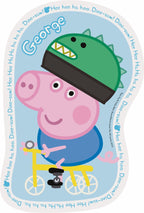 Artwork, puzzle 3 of 4: Ravensburger Peppa Pig 4 Large Shaped Jigsaw Puzzles (10,12,14,16pc)
