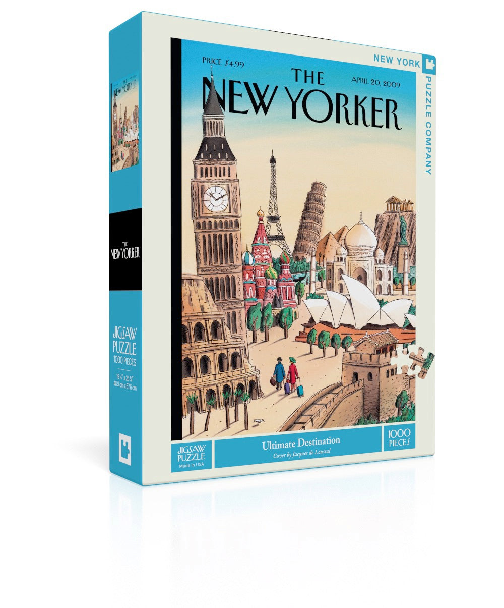 Box, turned right: Ultimate Destination – 1000 Piece Jigsaw Puzzle (New York Puzzle Company)