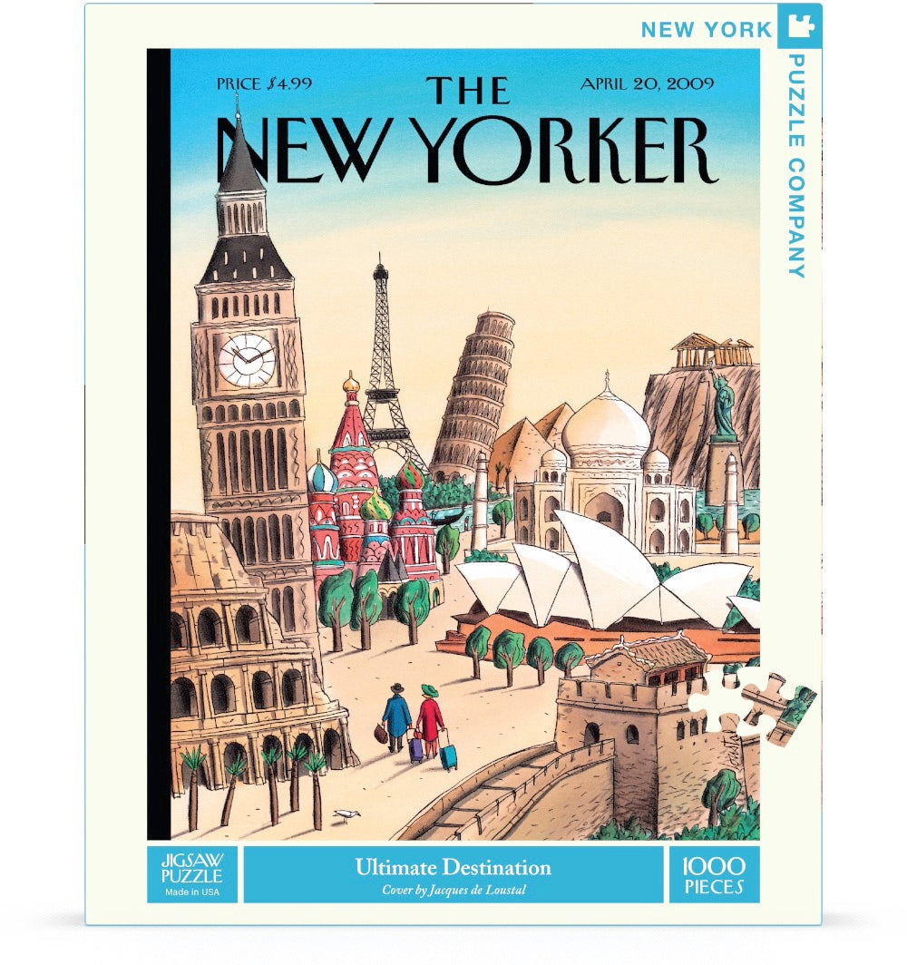 Box, straight on: Ultimate Destination – 1000 Piece Jigsaw Puzzle (New York Puzzle Company)