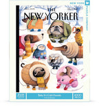 Box, straight on: New York Puzzle Company - Baby It's Cold Outside - 1000 Piece Jigsaw Puzzle