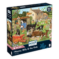 ** Pre-Order ** Nanny, Billy & the Kids by Tracy Hall - Big 500 Piece Jigsaw Puzzle (House of Puzzles)