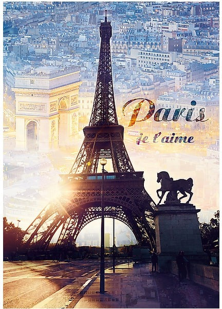 Artwork: Paris, I love you – 1000 Piece Jigsaw Puzzle (Trefl)