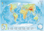 Artwork: Physical Map of the World – 1000 Piece Jigsaw Puzzle (Trefl)