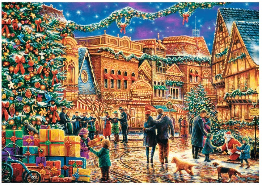 Artwork: Trefl Christmas Market 1000 piece jigsaw puzzle