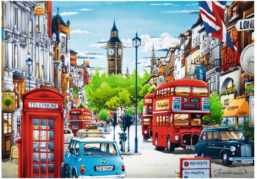 Artwork: London – 1000 Piece Jigsaw Puzzle (Trefl)
