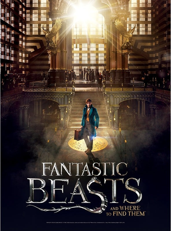 Artwork: Fantastic Beasts – Macusa – 3D Poster Jigsaw Puzzle (Wrebbit)