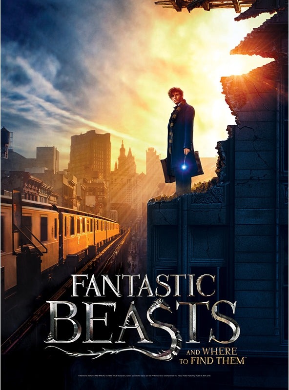 Artwork: Fantastic Beasts – New York – 3D Poster Jigsaw Puzzle (Wrebbit)