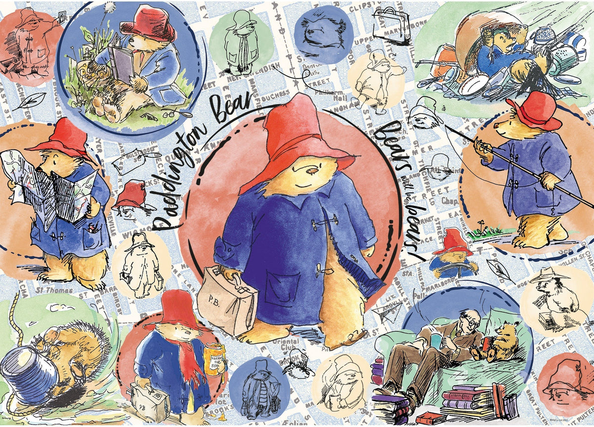 Artwork: Classic Gift Paddington – 1000 Piece Jigsaw Puzzle (Gibsons)
