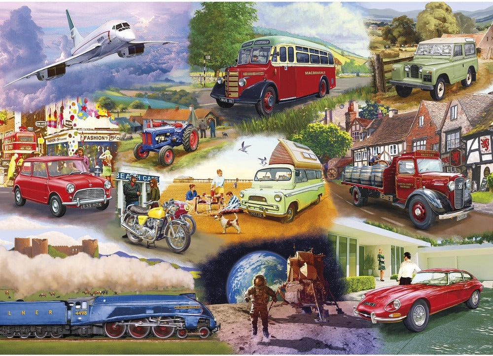 Artwork: Iconic Engines – 1000 Piece Jigsaw Puzzle (Gibsons)