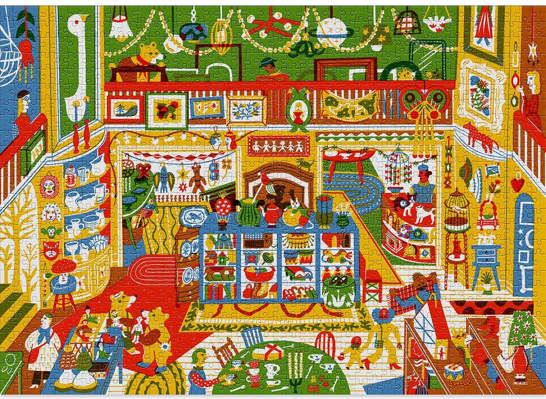 Artwork: Curiosities – 1000 Piece Jigsaw Puzzle (Cloudberries)