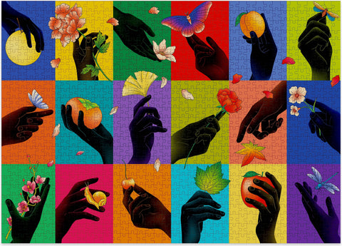 Artwork: Hands – 1000 Piece Jigsaw Puzzle (Cloudberries)