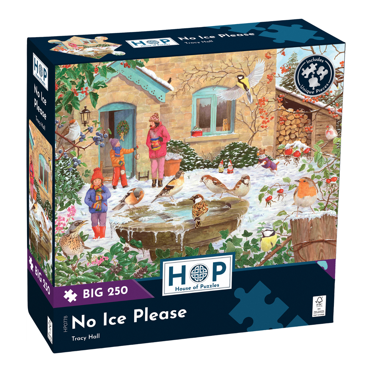Box, turned right: No Ice Please by Tracy Hall – 250 XL Piece Jigsaw Puzzle (House of Puzzles)