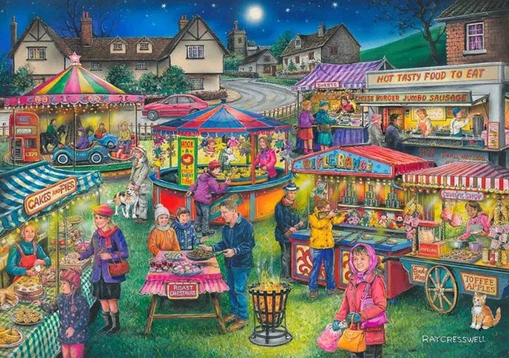 Village Fayre – 1000 Piece Jigsaw Puzzle (HOP)