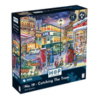 Box, turned left: Catching The Tram – 1000 Piece Jigsaw Puzzle (House of Puzzles)