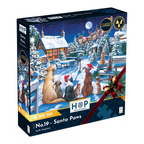 Box, turned right: Santa Paws – BIG 500 XL Piece Jigsaw Puzzle (House of Puzzles)