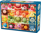 Nom Nom Macarons – 500 Piece Jigsaw Puzzle (Cobble Hill)