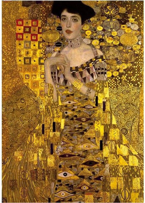 Artwork: Adele Bloch-Bauer I by Klimt – 1000 Piece Jigsaw Puzzle (Dtoys)