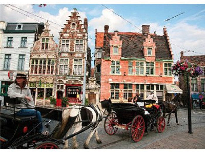 Artwork: Landscapes: Gent, Belgium – 1000 Piece Jigsaw Puzzle (Dtoys)