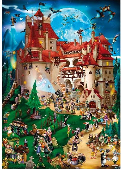 Artwork: Vampire Party – 1000 Piece Jigsaw Puzzle (Dtoys)