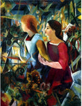 Artwork: Two Girls by August Macke – 1000 Piece Jigsaw Puzzle (Dtoys)