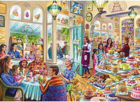 Artwork: Grandma's Treat – 1000 Piece Jigsaw Puzzle (Gibsons)