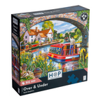 Box, turned left: Over & Under – 500 XL Piece Jigsaw Puzzle (House of Puzzles)