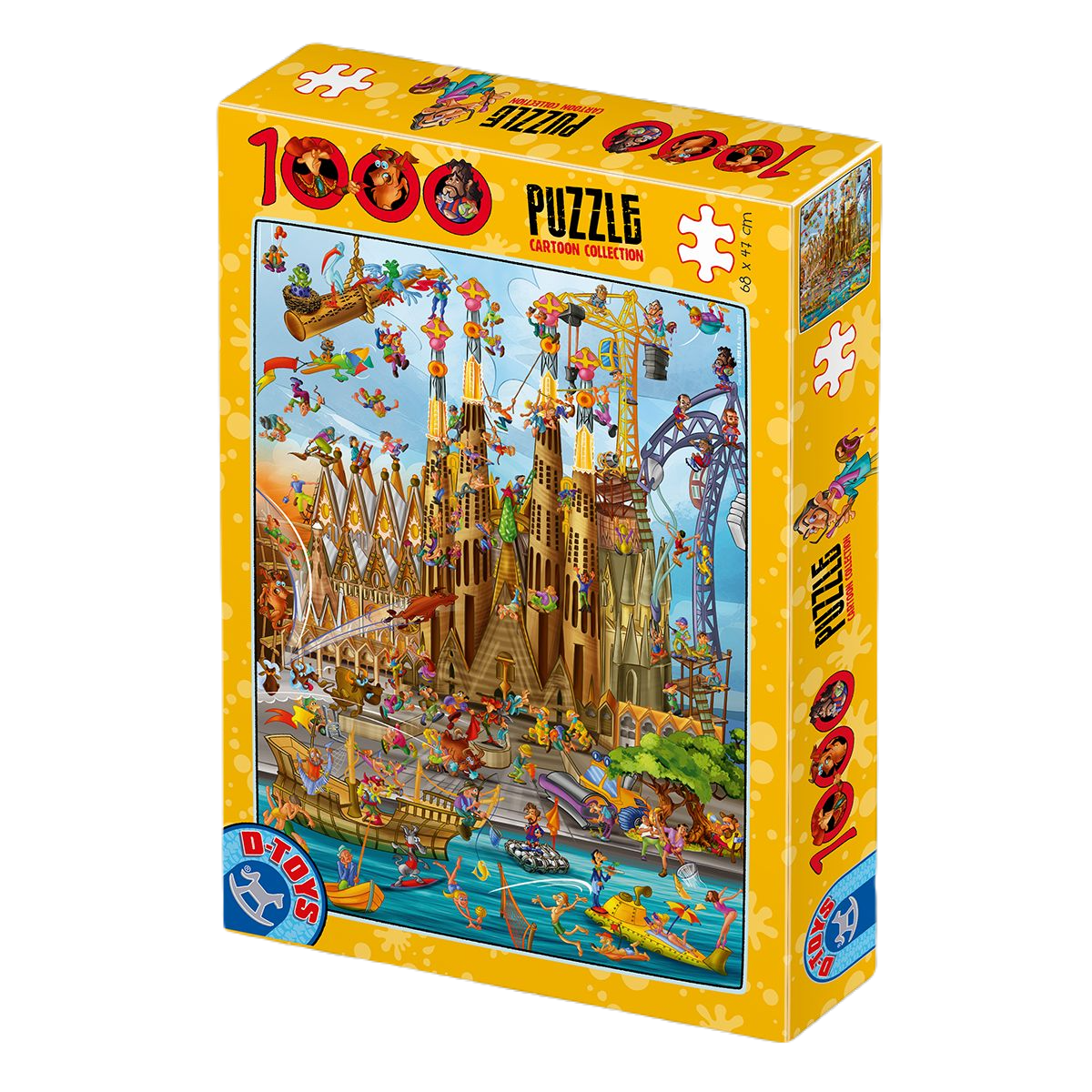 Sagrada Familia – 1000 Piece Jigsaw Puzzle (Dtoys)